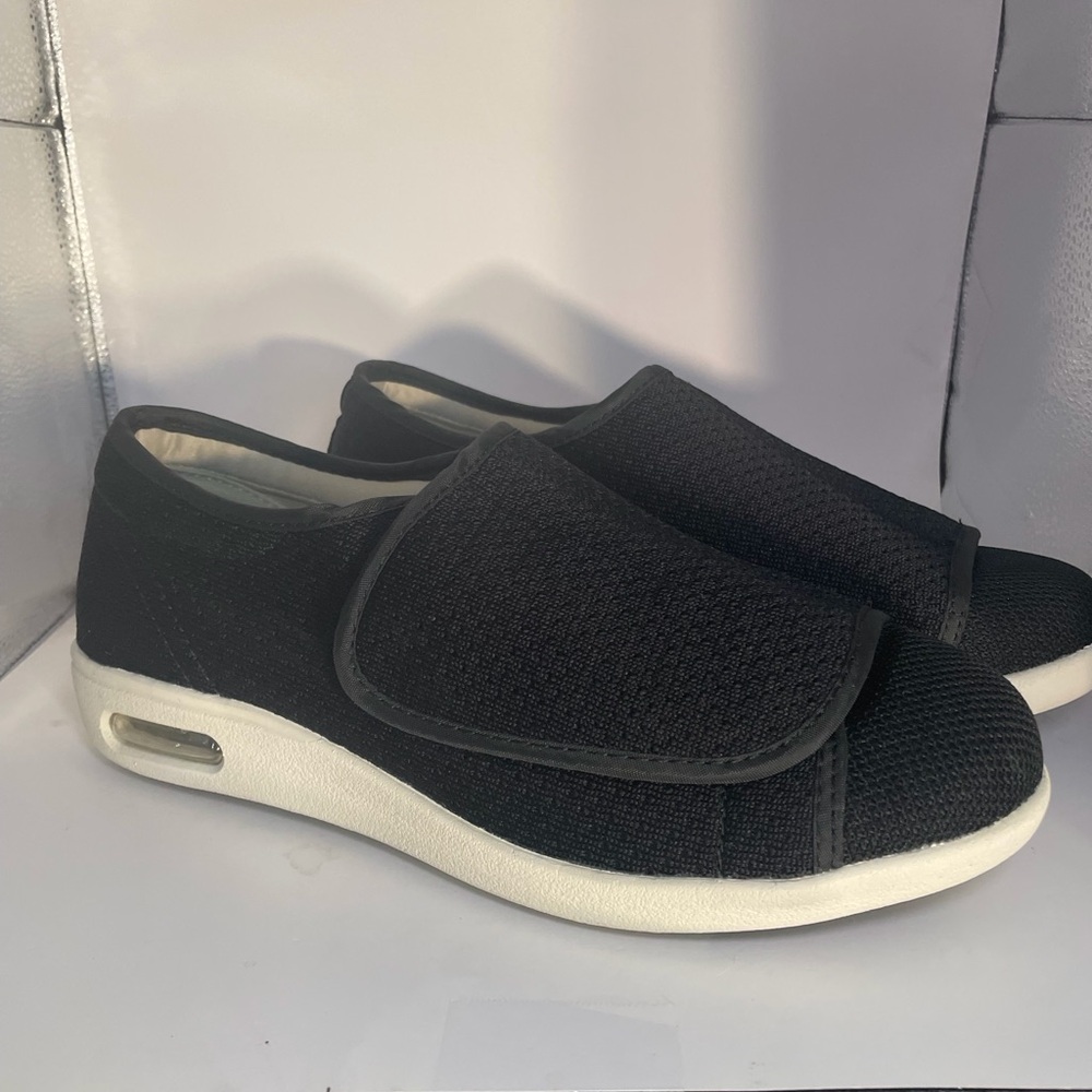 YOUYUN Memory Foam Wide Fit Orthopedic Diabetic Shoes Women 9.5 NEW Read